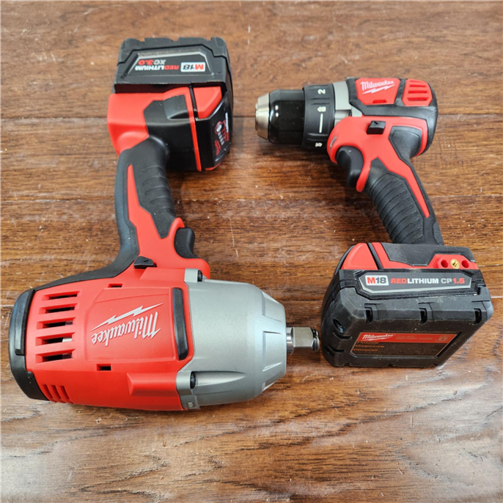 AS-IS Milwaukee M18 18-Volt Lithium-Ion Brushed Cordless (10-Tool) Combo Kit