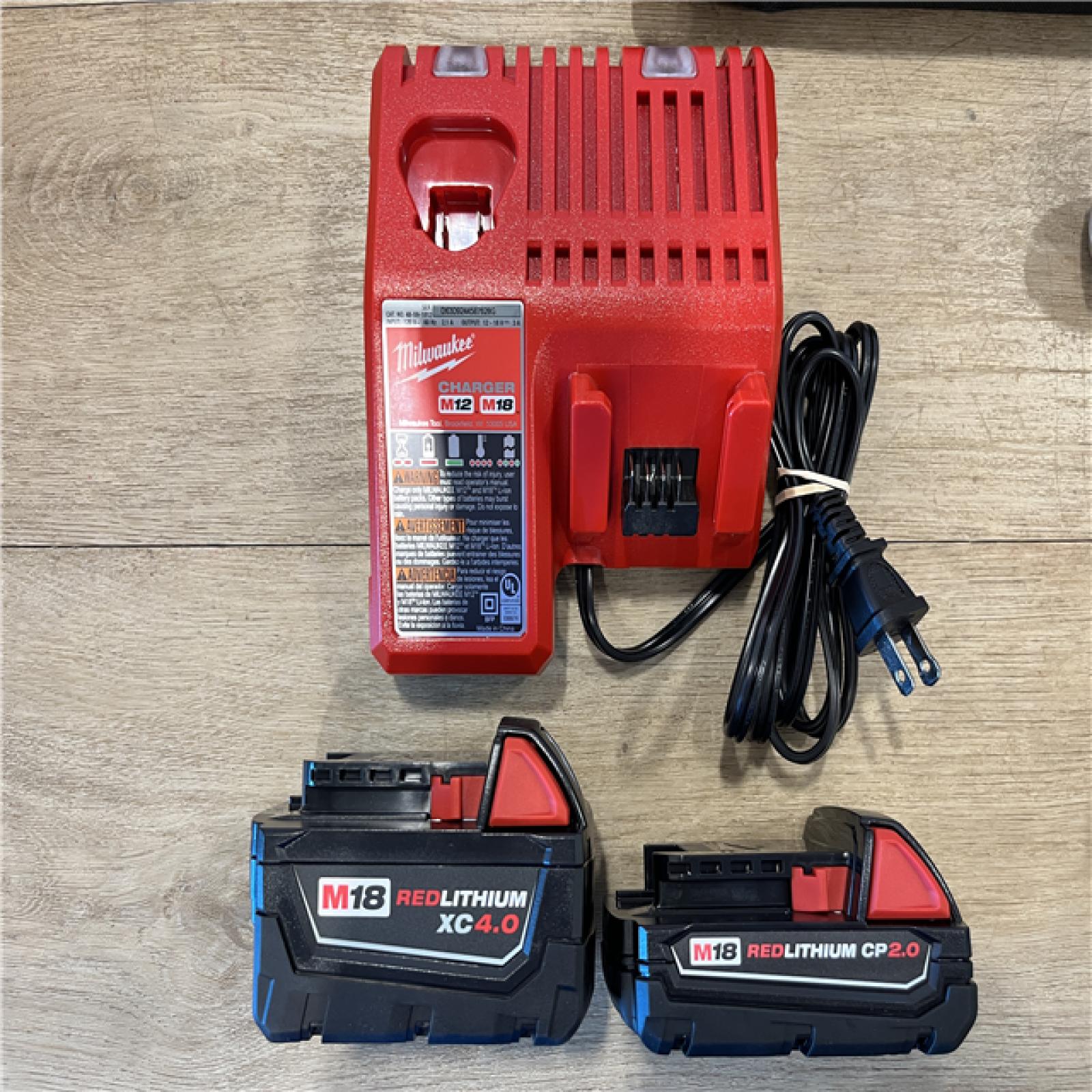 AS-IS Milwaukee 18-Volt Lithium-Ion Brushless Cordless Compact Hammer Drill/Impact Combo Kit