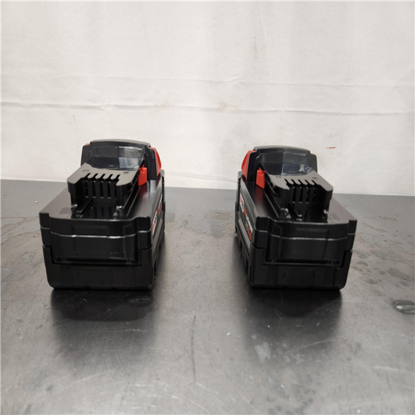 AS-IS- Milwaukee  18-Volt Lithium-Ion XC Starter Kit with Two 5.0Ah Batteries and Charger