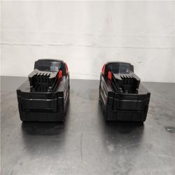 AS-IS- Milwaukee  18-Volt Lithium-Ion XC Starter Kit with Two 5.0Ah Batteries and Charger
