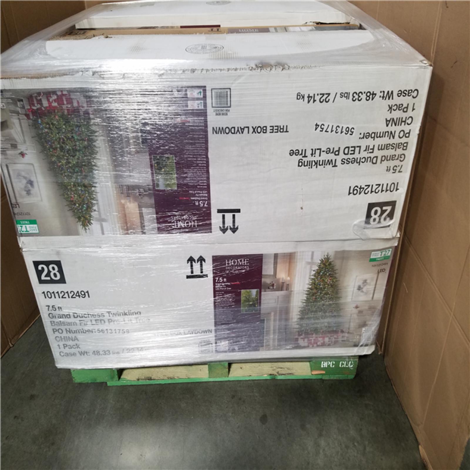 California AS-IS Holiday Pallet