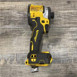 AS-IS DEWALT 20V MAX XR Lithium-Ion Brushless Cordless 3-Speed High Torque 1/4 in. Impact Driver Kit