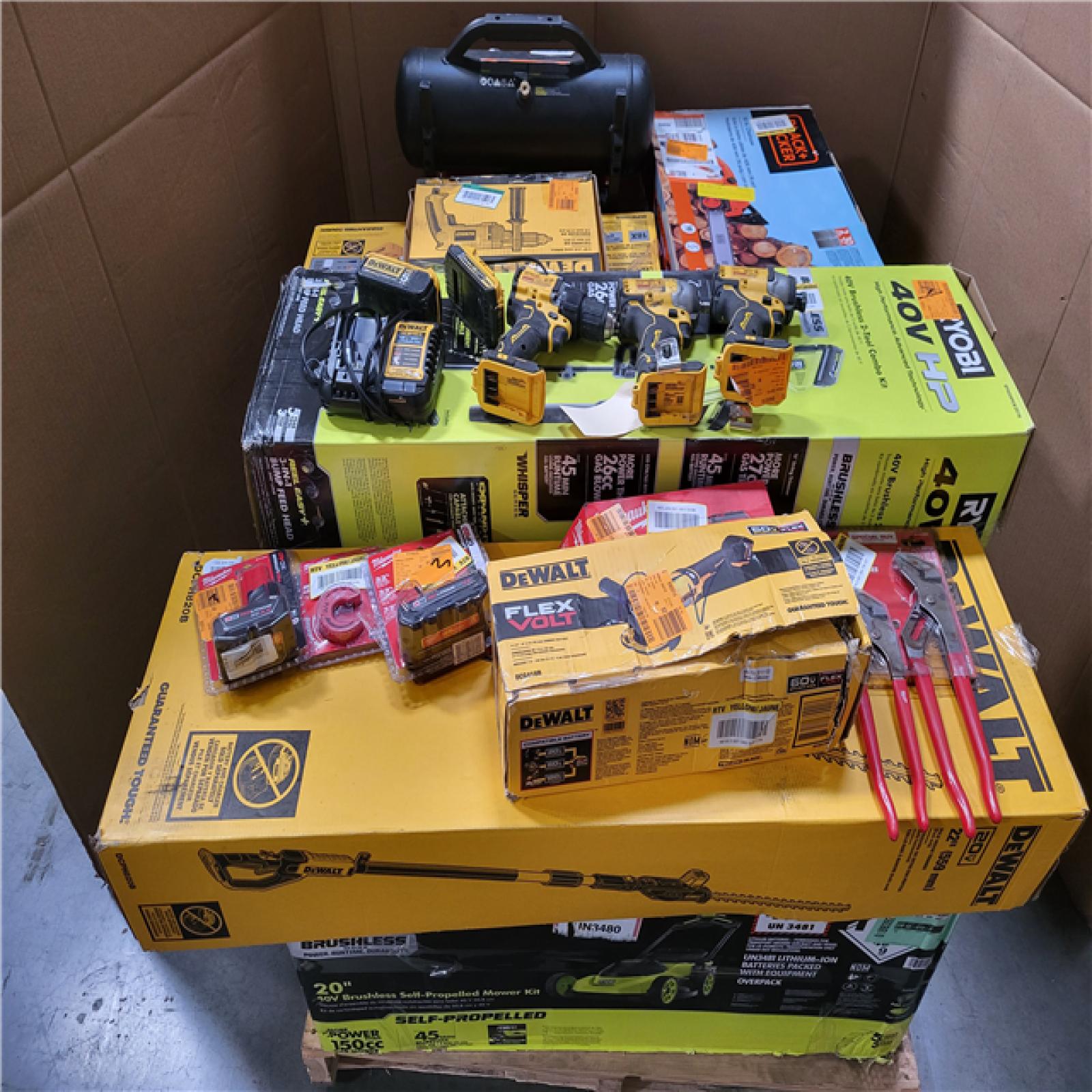 CALIFORNIA AS-IS TOOL PALLET