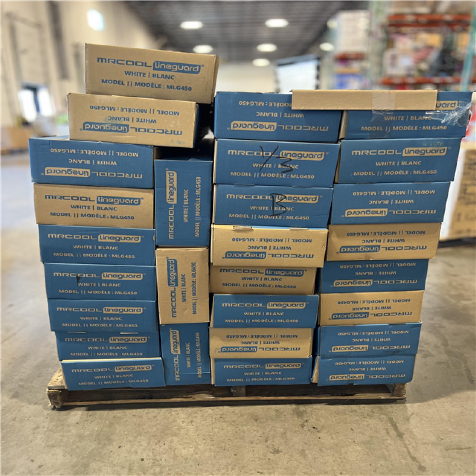 DALLAS LOCATION - MRCOOL LineGuard 4.5 in. 16-Piece Complete Line Set Cover Kit for Ductless Mini-Split or Central System PALLET -(28 UNITS)