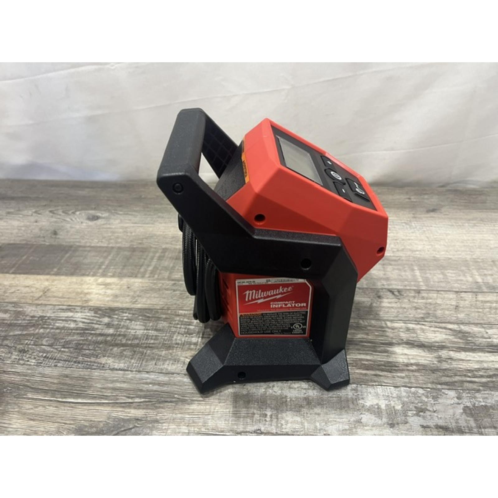 AS-IS - Milwaukee 12-Volt Lithium-Ion Cordless Electric Portable Inflator (Tool-Only)