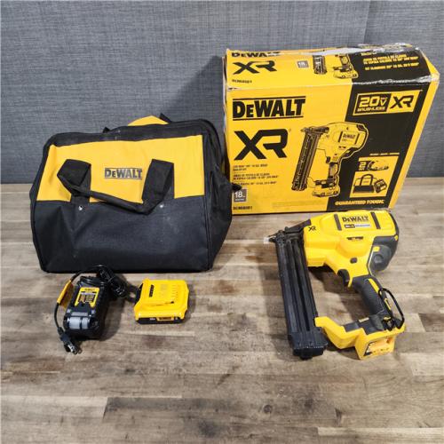 HOUSTON LOCATION - AS-IS DEWALT 20V MAX XR 18 Gauge Brad Nailer Kit