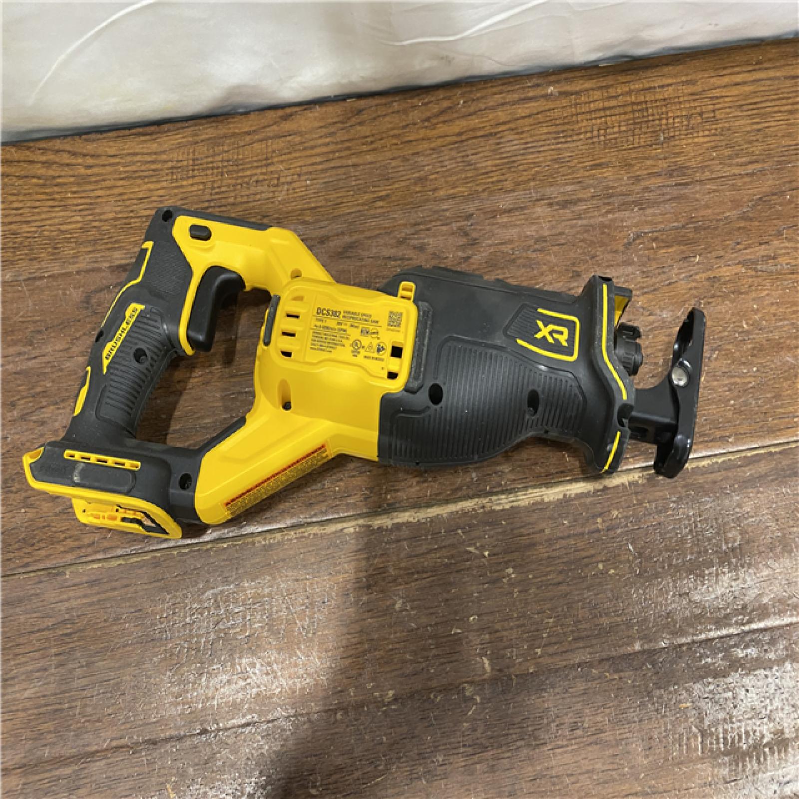 AS-IS DEWALT 20V MAX XR Cordless Brushless Reciprocating Saw (Tool Only)