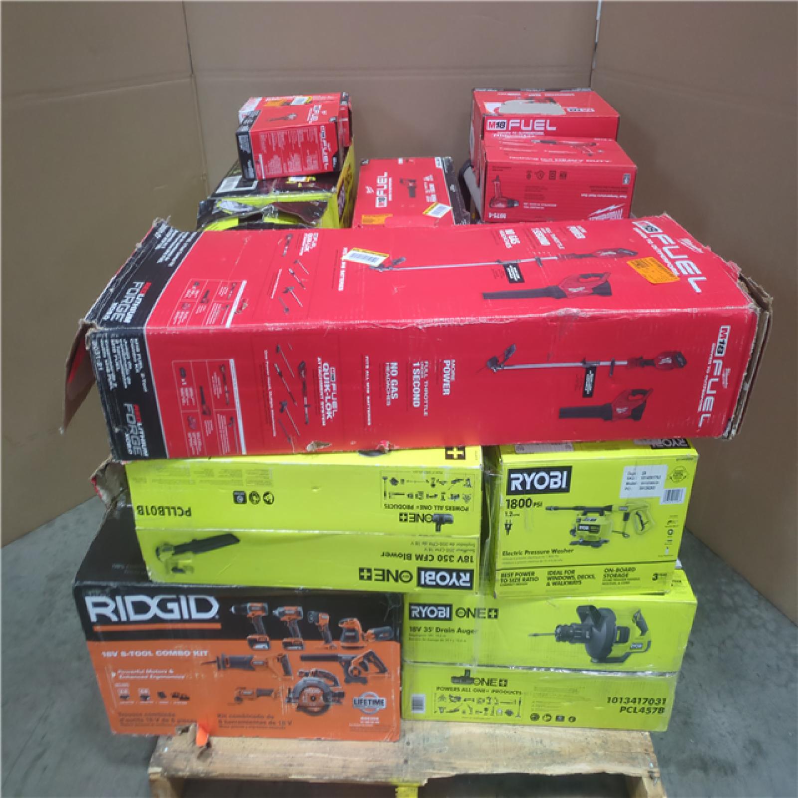 CALIFORNIA AS-IS TOOL PALLET