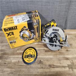 HOUSTON LOCATION - AS-IS (APPEARS LIKE NEW) DEWALT 20-Volt MAX 7-1/4 in. Cordless Circular Saw (Tool Only)