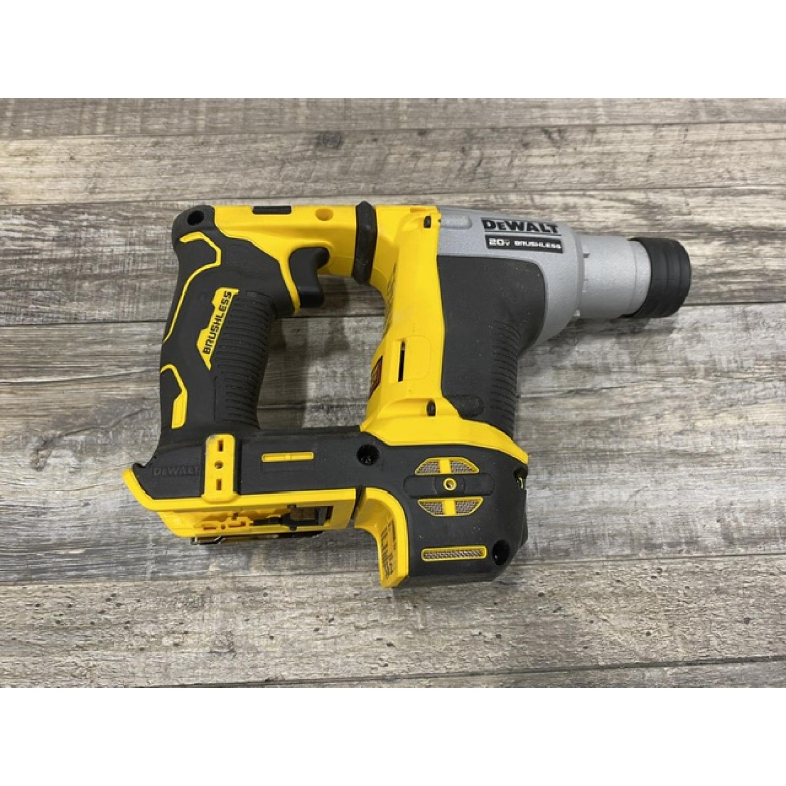 AS-IS DEWALT ATOMIC 20V MAX Cordless Brushless Ultra-Compact 5/8 in. SDS Plus Hammer Drill (Tool Only)