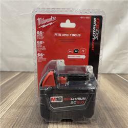 NEW- Milwaukee M18 18-Volt Lithium-Ion XC Extended Capacity 5.0Ah Battery Pack