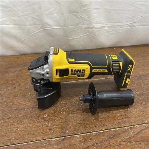 AS-IS DeWalt DCG405B 20V Max XR 4.5-Inch Slide Switch Small Angle Grinder (Tool Only)
