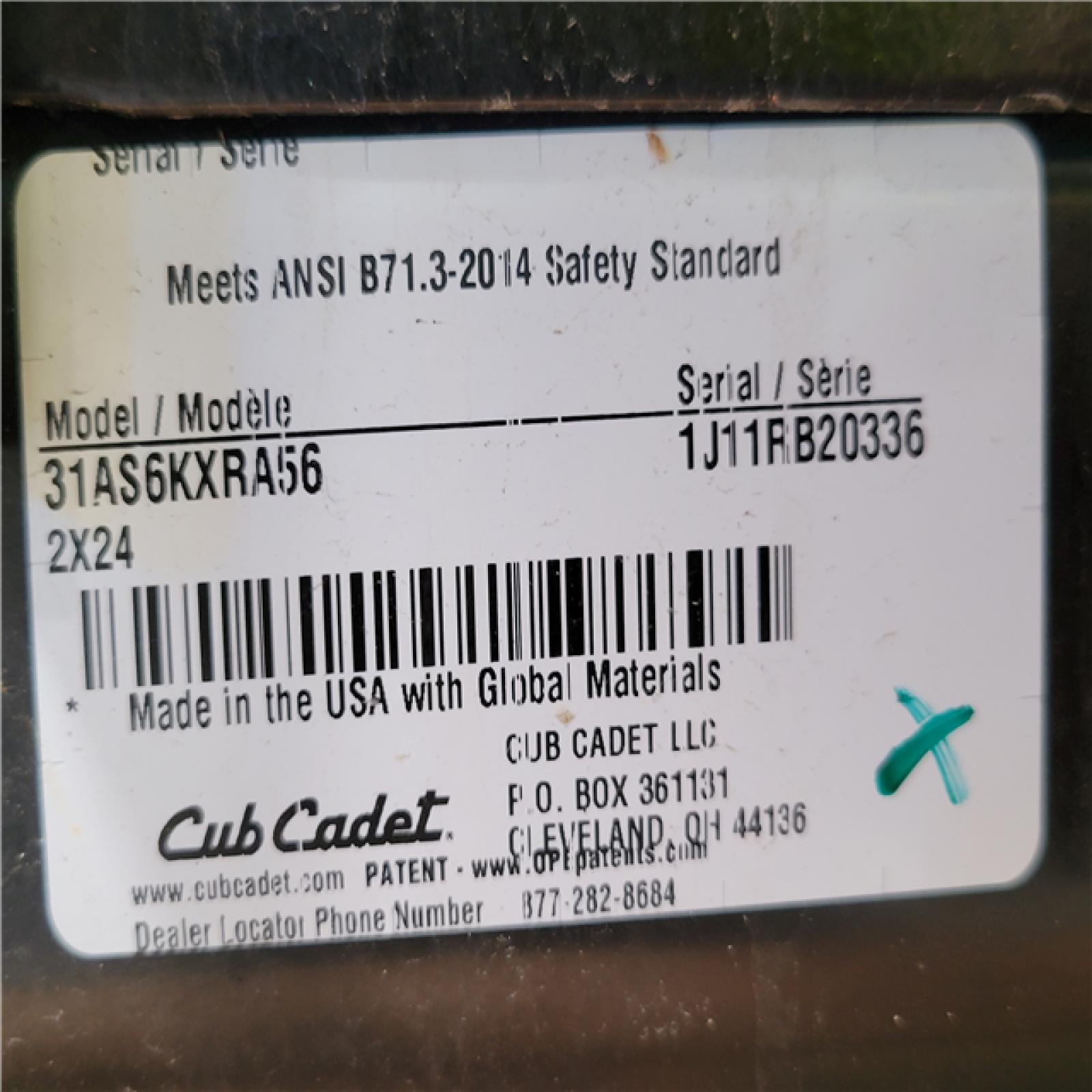 CALIFORNIA AS-IS OUTDOOR POWER EQUIPMENT