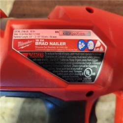 HOUSTON LOCATION - AS-IS Milwaukee FUEL 18-Volt Lithium-Ion Brushless Cordless Gen II 18-Gauge Brad Nailer (Tool-Only)