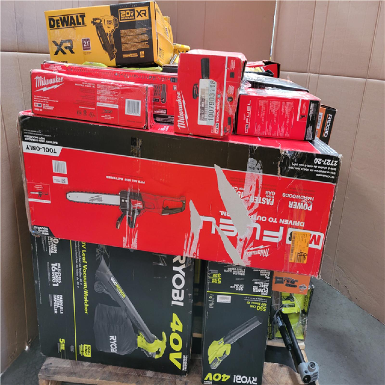 CALIFORNIA AS-IS TOOL PALLET