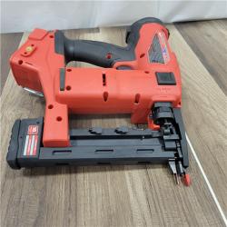 AS-IS Milwaukee  M18 FUEL 18-Volt Lithium-Ion Brushless Cordless 18-Gauge 1/4 in. Narrow Crown Stapler (Tool-Only)