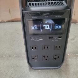 CALIFORNIA AS-IS ECOFLOW 1800-WATT DELTA 3 BATTERY GENERATOR