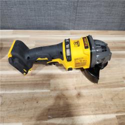 HOUSTON LOCATION - AS-IS DeWalt FLEXVOLT 60V Cordless 4-1/2 to 6 in. Grinder Kit (Battery & Charger)