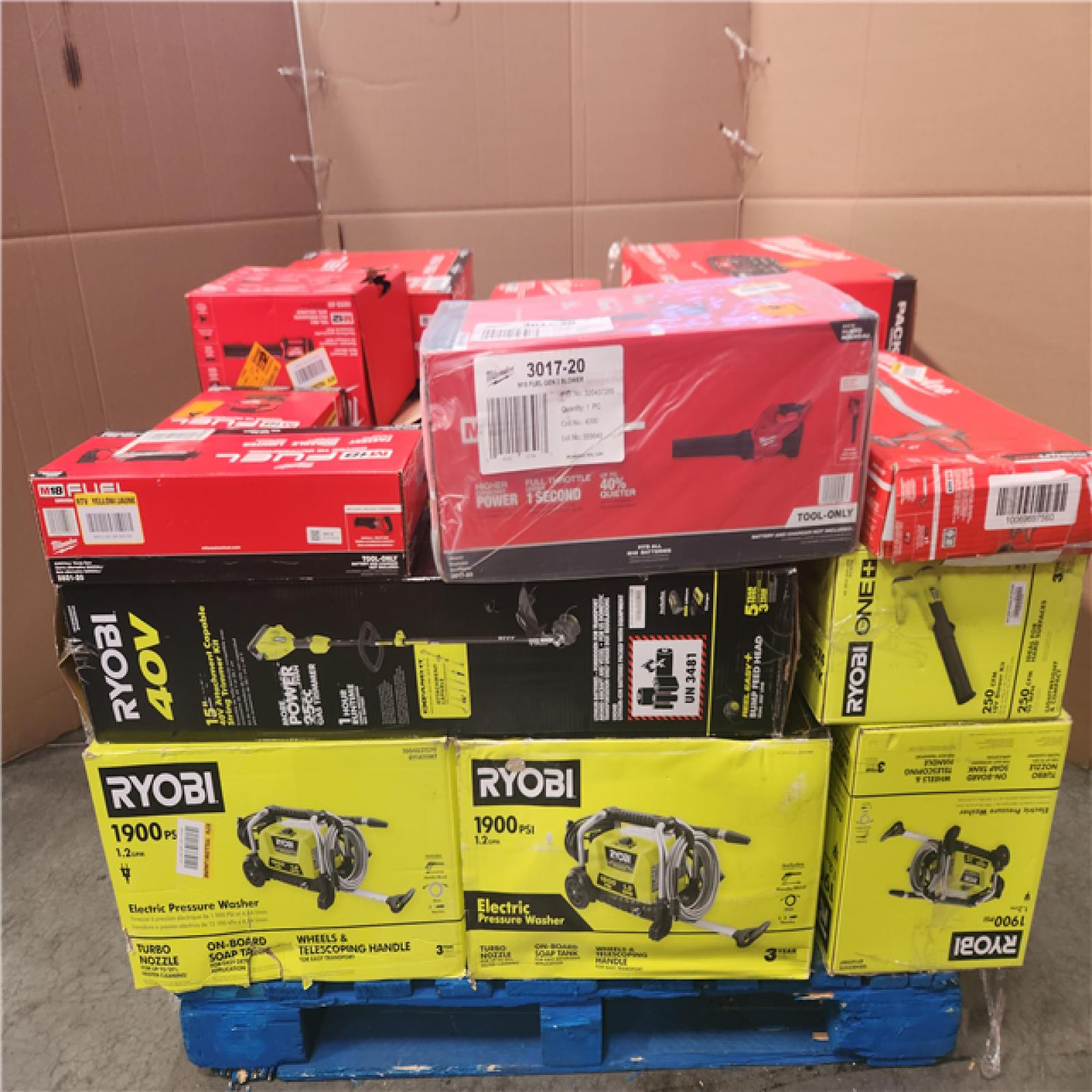 CALIFORNIA AS-IS TOOL PALLET