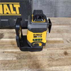 HOUSTON LOCATION - AS-IS DEWALT 20V MAX Laser Level Kit  Cross Line Laser  3x360  Green (TOOL ONLY)