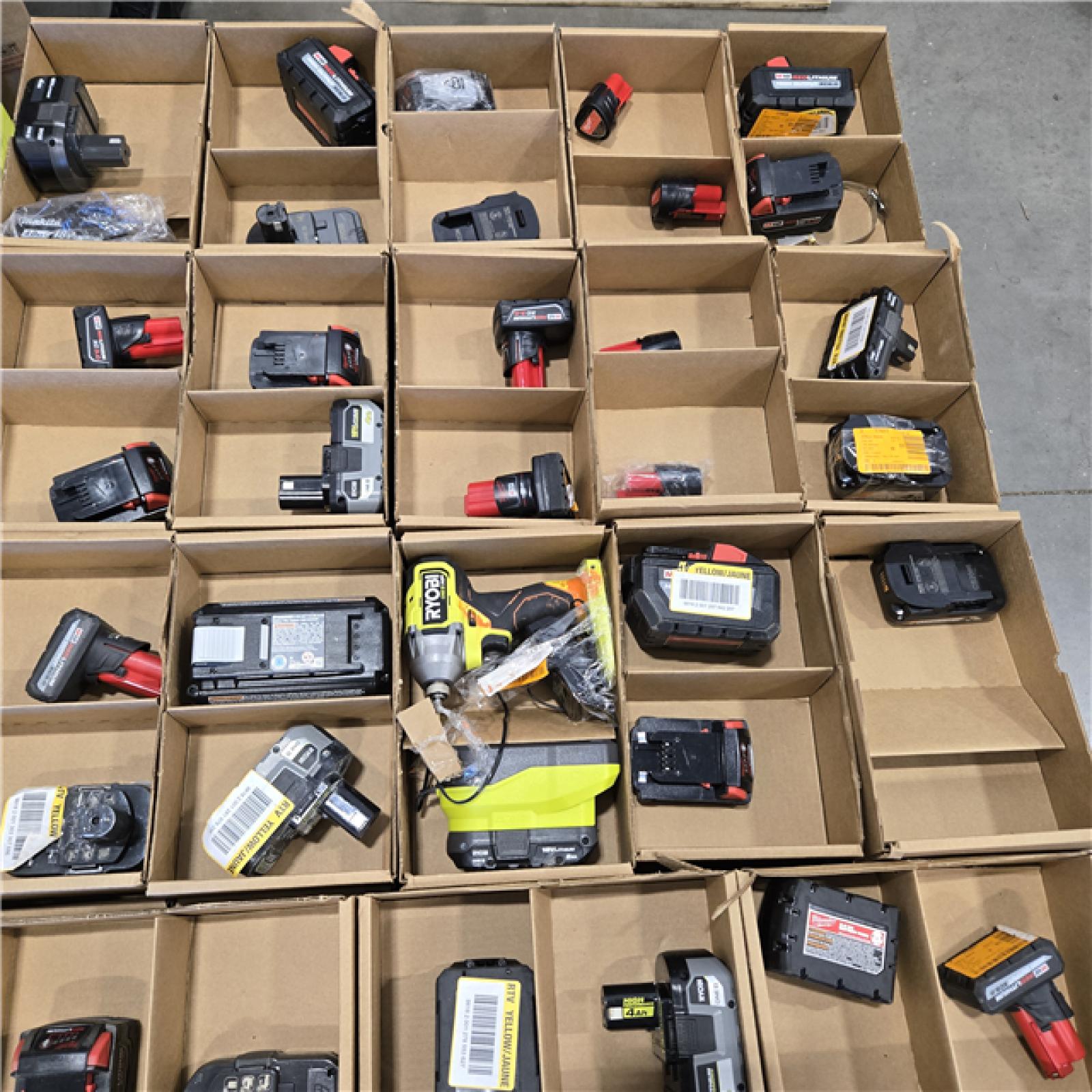 DALLAS LOCATION - AS-IS BATTERY PALLET