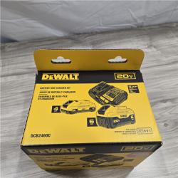 NEW! - DEWALT 20V MAX Lithium-Ion 6.0Ah and 4.0Ah Battery and Charger Starter Kit
