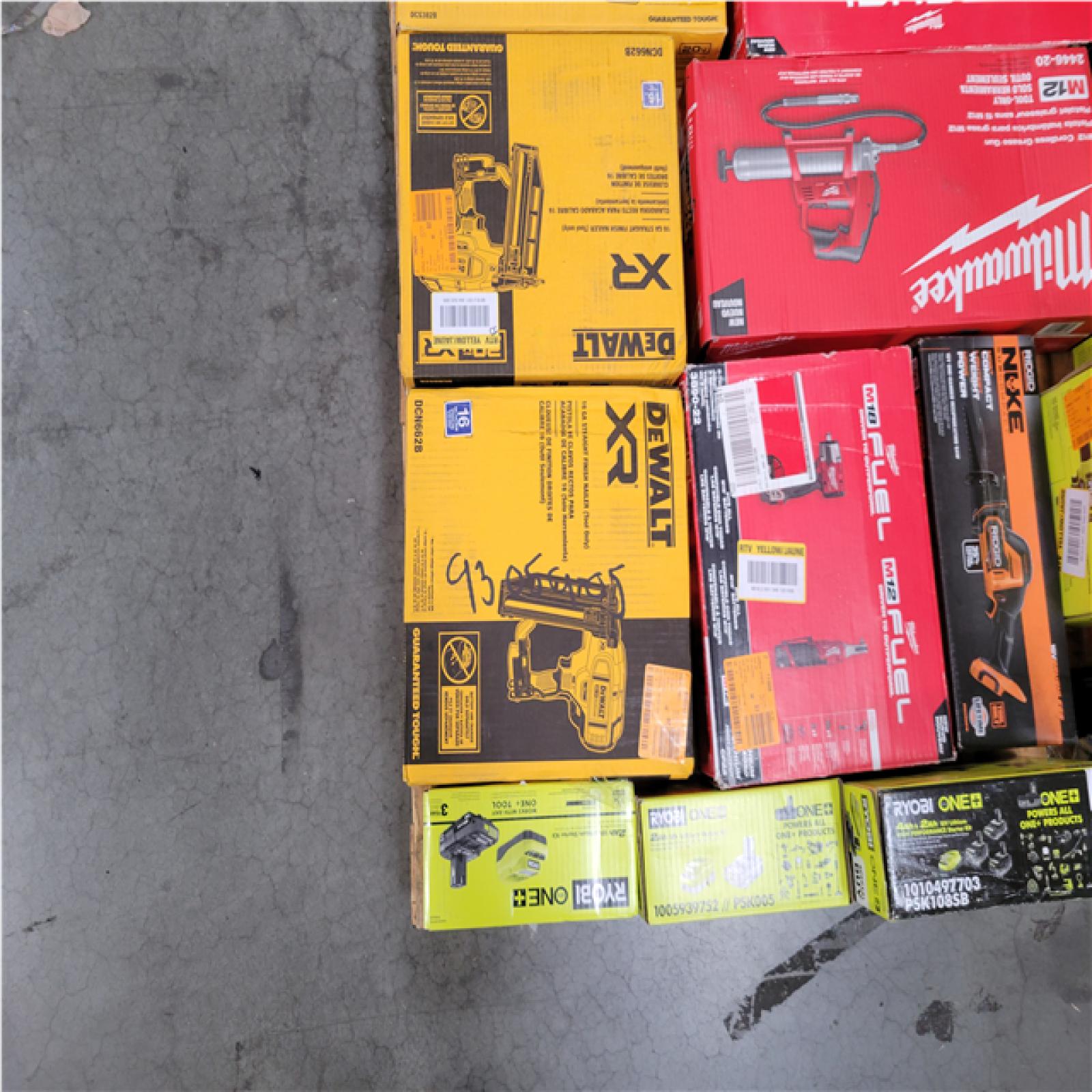 CALIFORNIA AS-IS TOOL PALLET