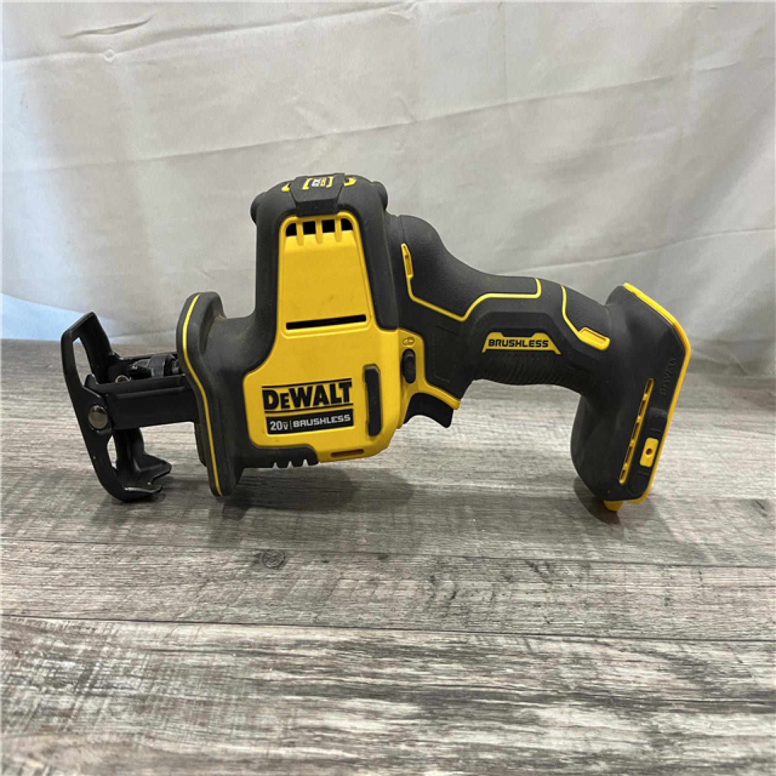 AS-IS DEWALT ATOMIC 20V MAX Cordless Brushless Compact Reciprocating Saw (Tool Only)
