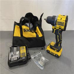 AS-IS- DEWALT ATOMIC COMPACT SERIES 20V MAX* Brushless Cordless 1/2 Drill/Driver Kit