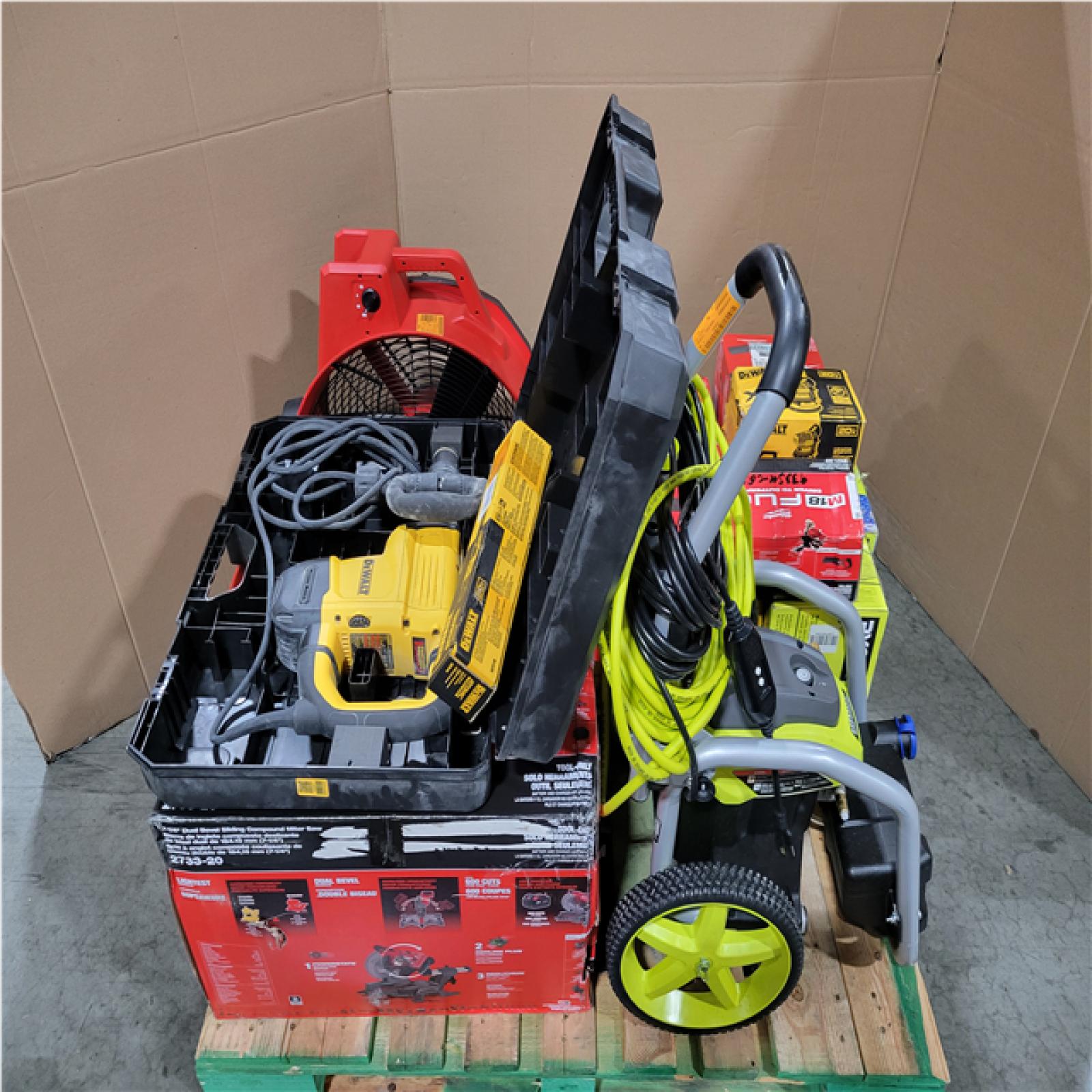 CALIFORNIA AS-IS TOOL PALLET