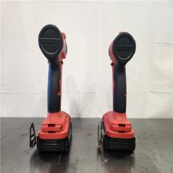 AS-IS- Milwaukee 18V Lithium-Ion Brushless Cordless Compact Drill/Impact Combo Kit