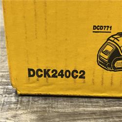 NEW - DEWALT 20V MAX Cordless Drill/Impact 2 Tool Combo Kit