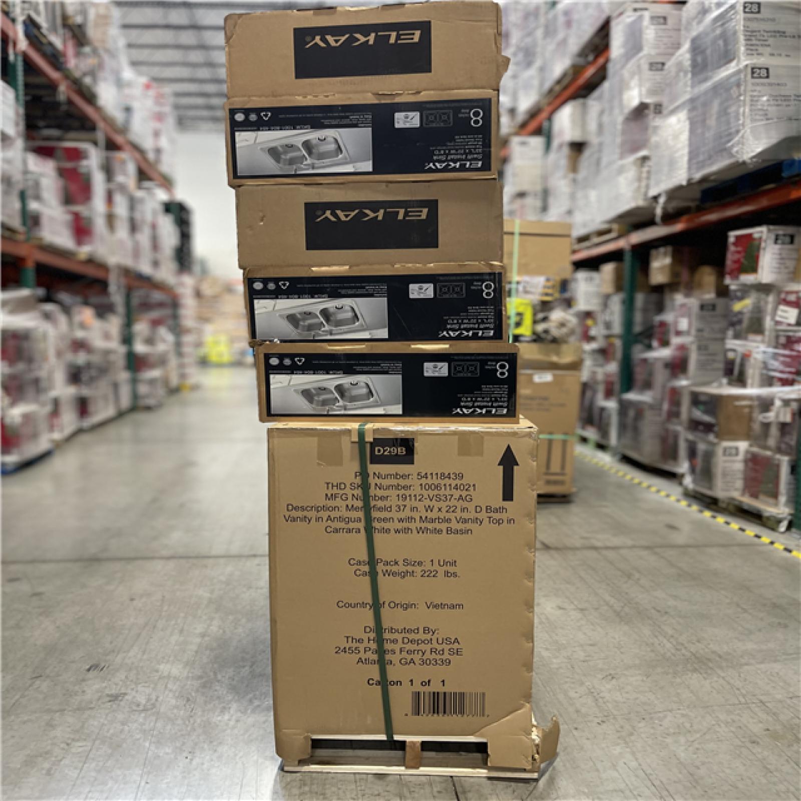 DALLAS LOCATION- AS-IS HOME IMPROVEMENT PALLET