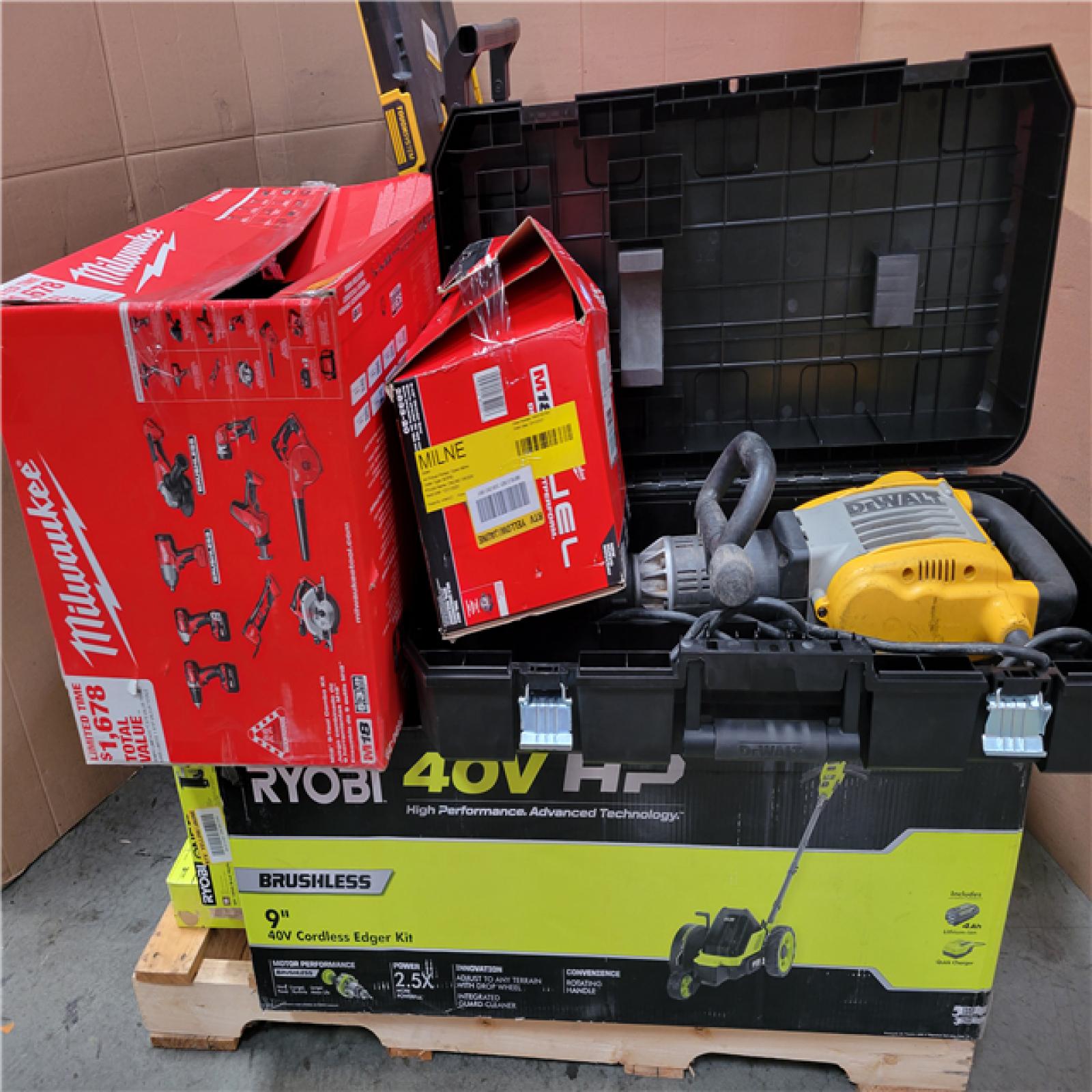 CALIFORNIA AS-IS TOOL PALLET