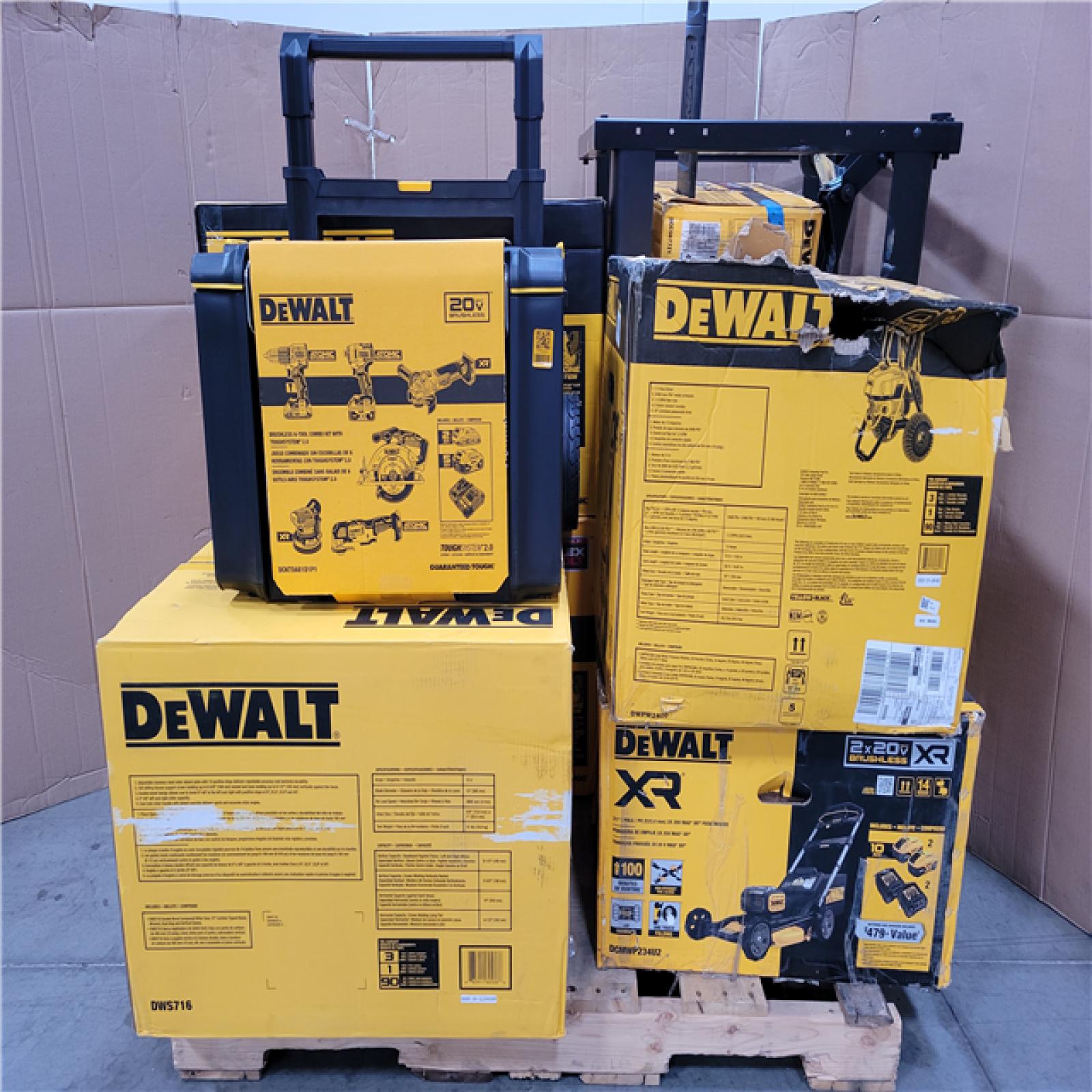 CALIFORNIA AS-IS TOOL PALLET