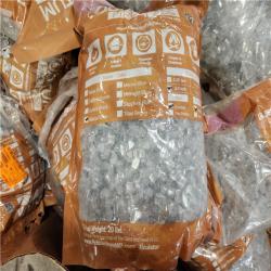 Phoenix Location MSI 0.50 in. Quantum Glacial Silver Gray Fire Glass - 20 lb. Bag (25+ Bags)