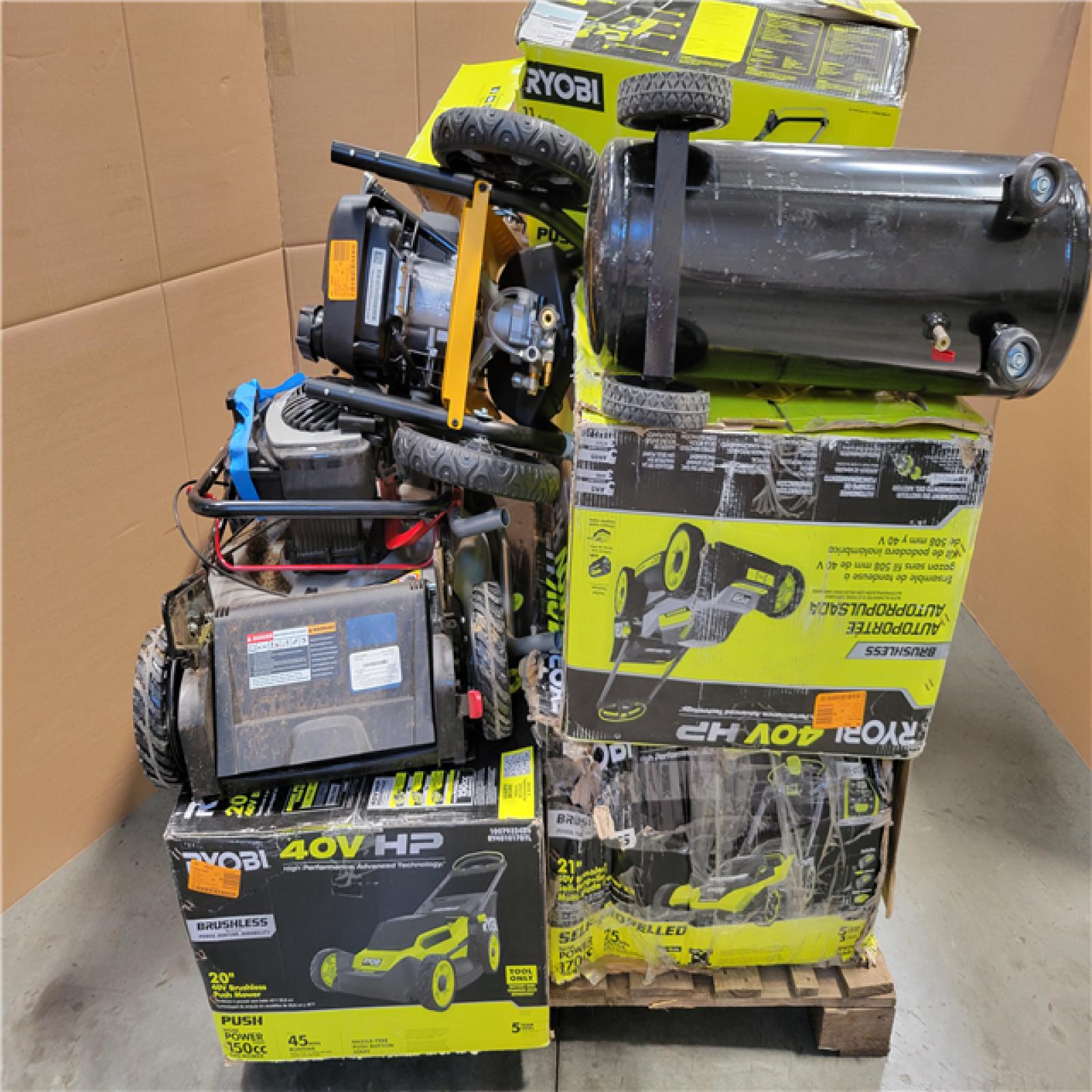 CALIFORNIA AS-IS OUTDOOR POWER EQUIPMENT