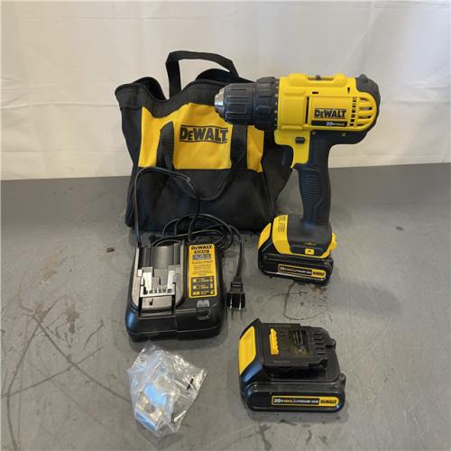 AS-IS - DEWALT 20V MAX Cordless 1/2 in. Drill/Driver Kit