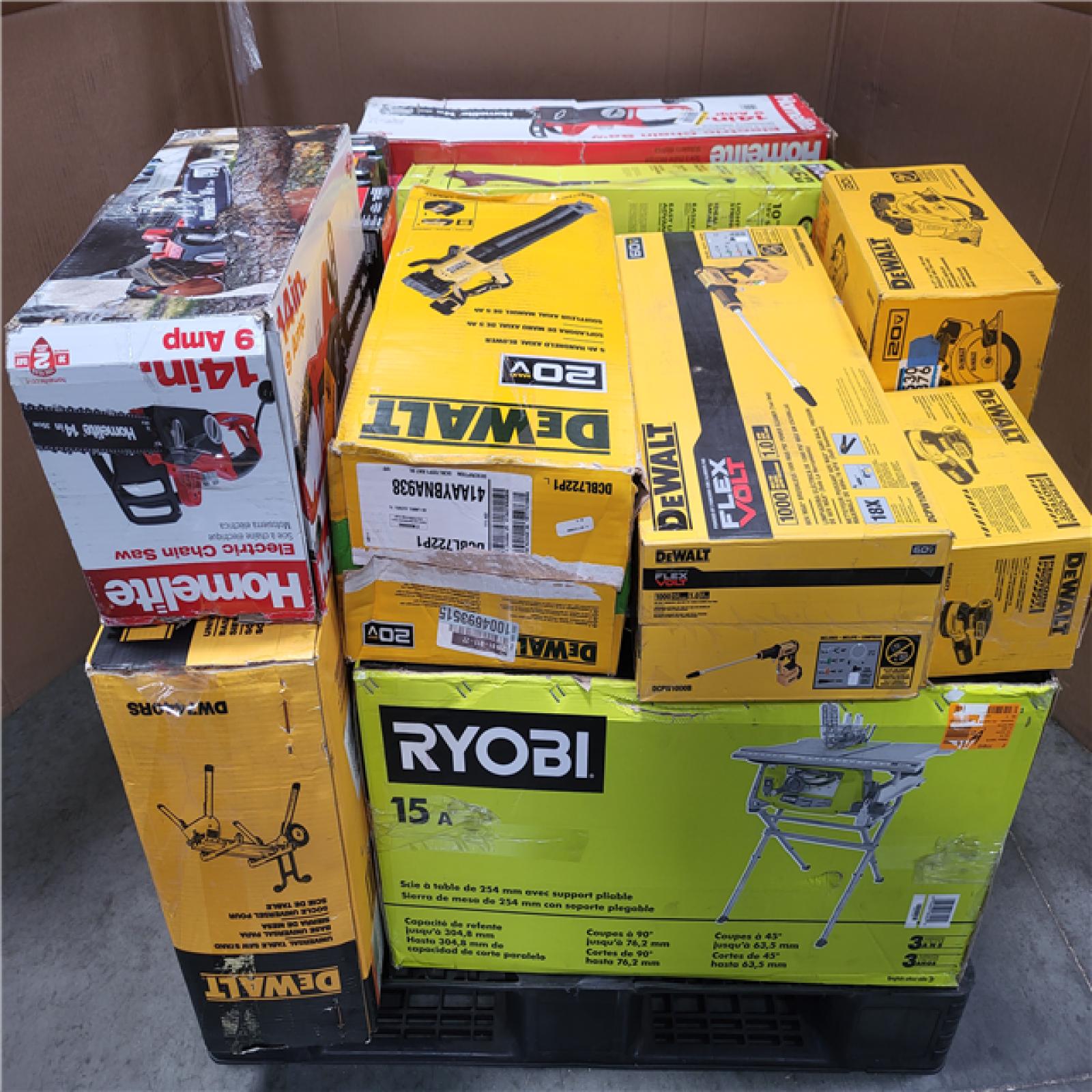 CALIFORNIA AS-IS TOOL PALLET