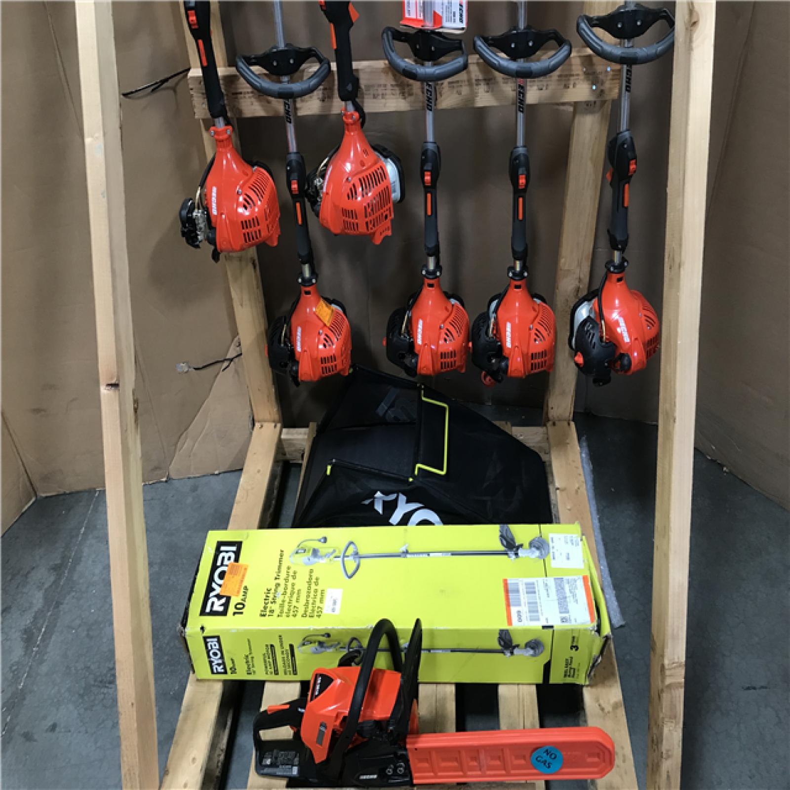 CALIFORNIA AS-IS OUTDOOR POWER EQUIPMENT