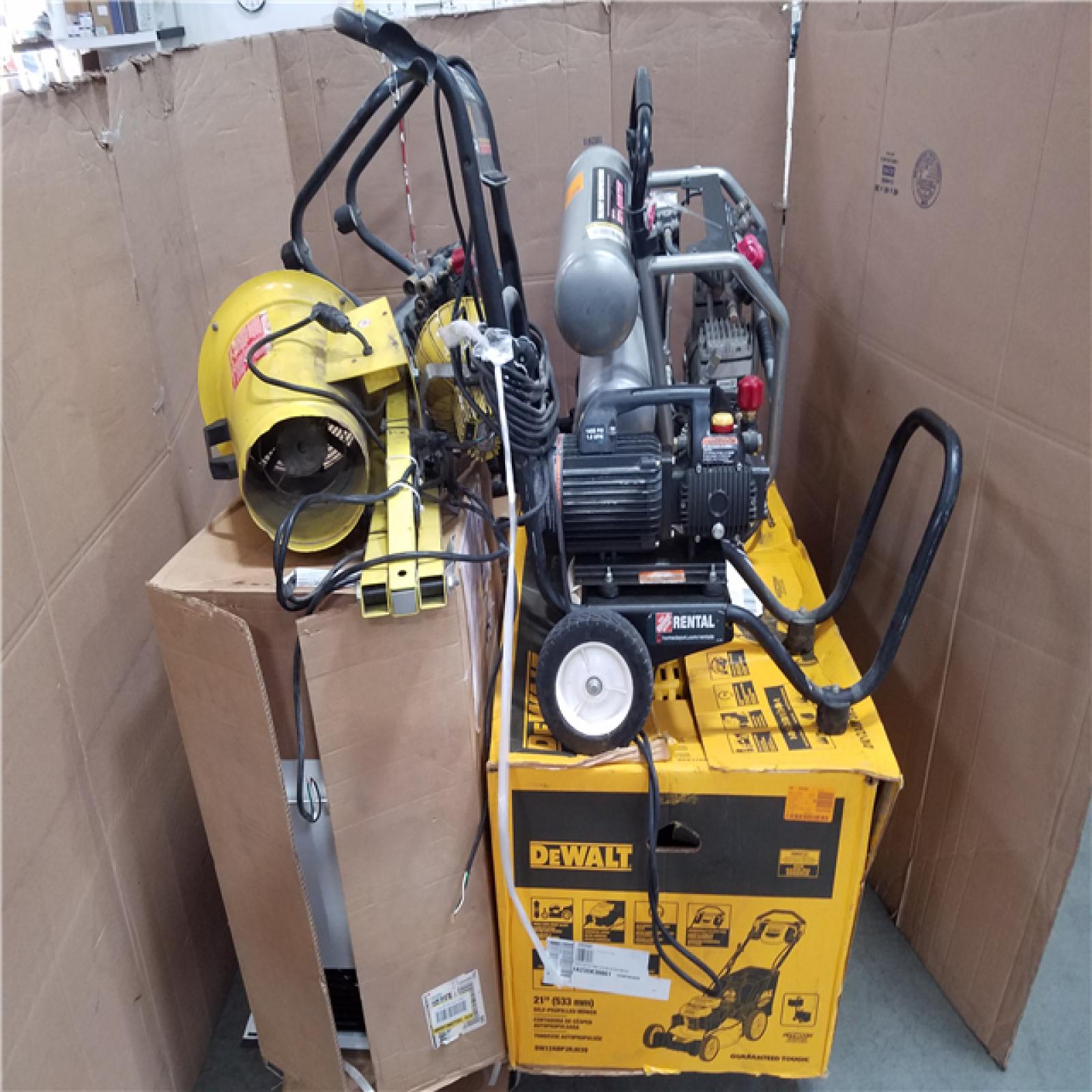 CALIFORNIA AS-IS OUTDOOR POWER EQUIPMENT