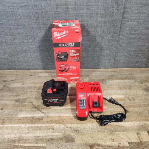 HOUSTON LOCATION - AS-IS Milwaukee 18-Volt Lithium-Ion REDLITHIUM FORGE Starter Kit