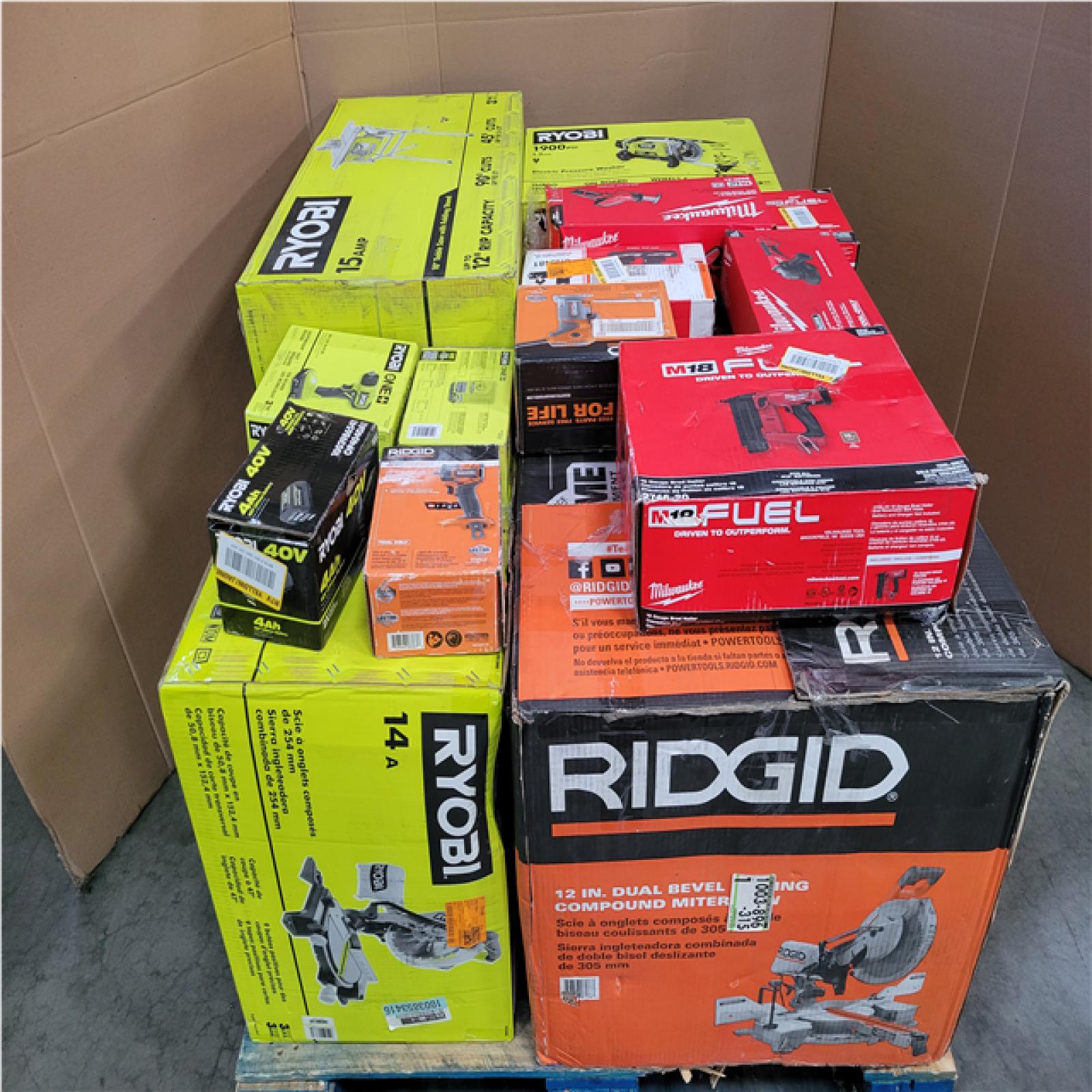CALIFORNIA AS-IS TOOL PALLET