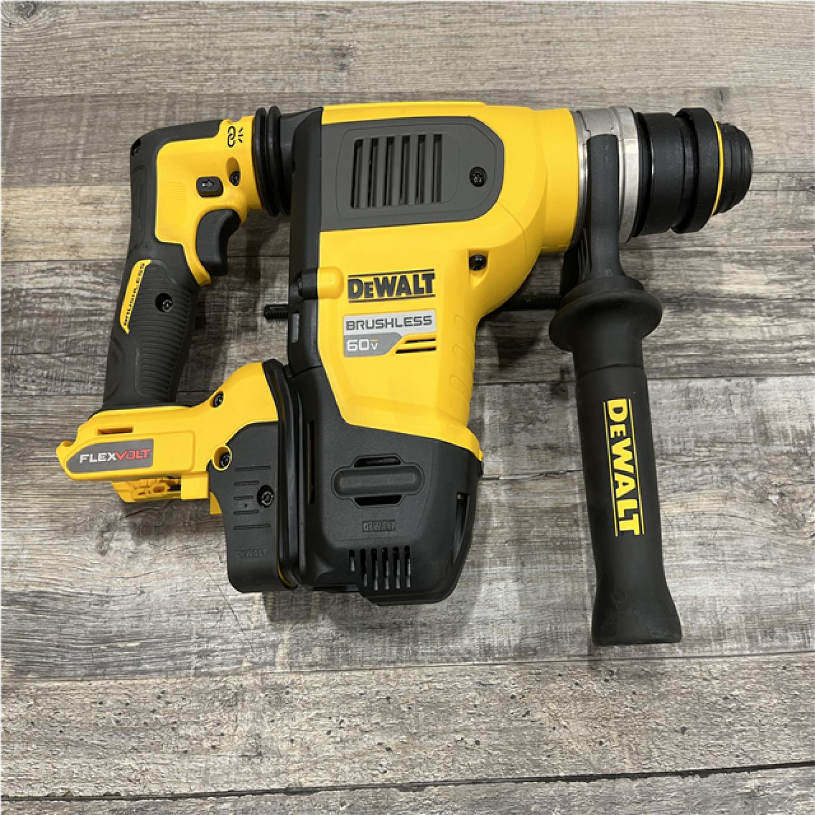 AS-IS DEWALT FLEXVOLT 60V MAX Cordless 1-1/4 in. SDS Plus Rotary Hammer (Tool Only)