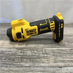 AS-IS DEWALT XR 20V Lithium-Ion Cordless Rotary Drywall Cut-Out Tool (Tool Only)