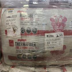 Phoenix Owens Corning 23 in. x 47 in. R-21 Thermafiber Fire and Sound Guard Plus Mineral Wool Insulation Batt(16-Bags)