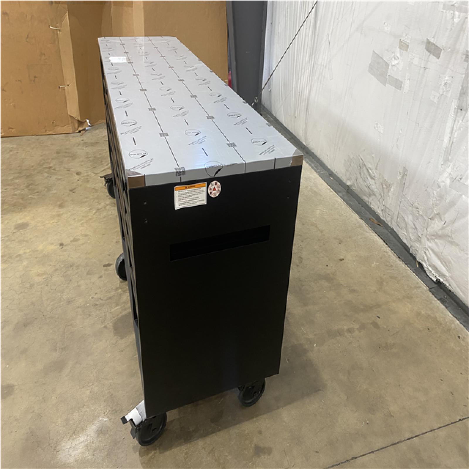 Houston Location - AS-IS home improvement pallet HUSKY 84 IN. 18 DRAWER MOBILE WORK BENCH