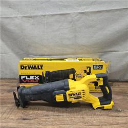 AS-IS DeWalt DCS389B FLEXVOLT 60V MAX Cordless Brushless Reciprocating Saw (Tool-Only)