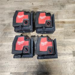 HOUSTON LOCATION - AS-IS MILWAUKEE 4 TOOL COMBO KIT
