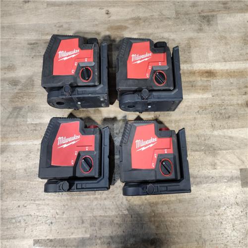 HOUSTON LOCATION - AS-IS MILWAUKEE 4 TOOL COMBO KIT